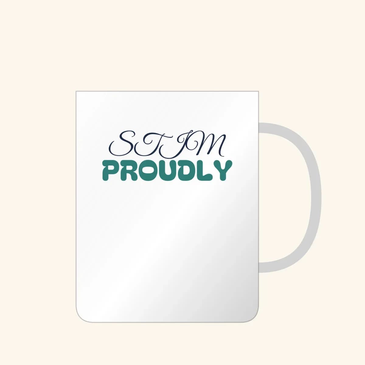 Stim Proudly Mug in White