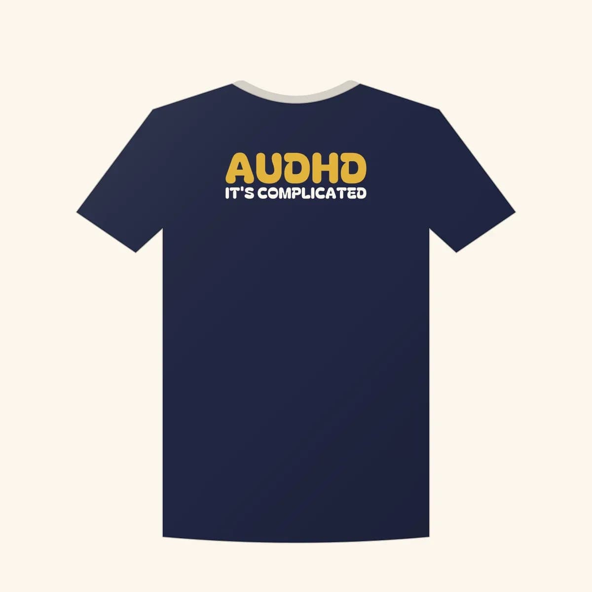 AuDHD: It’s Complicated Classic Tee in Navy