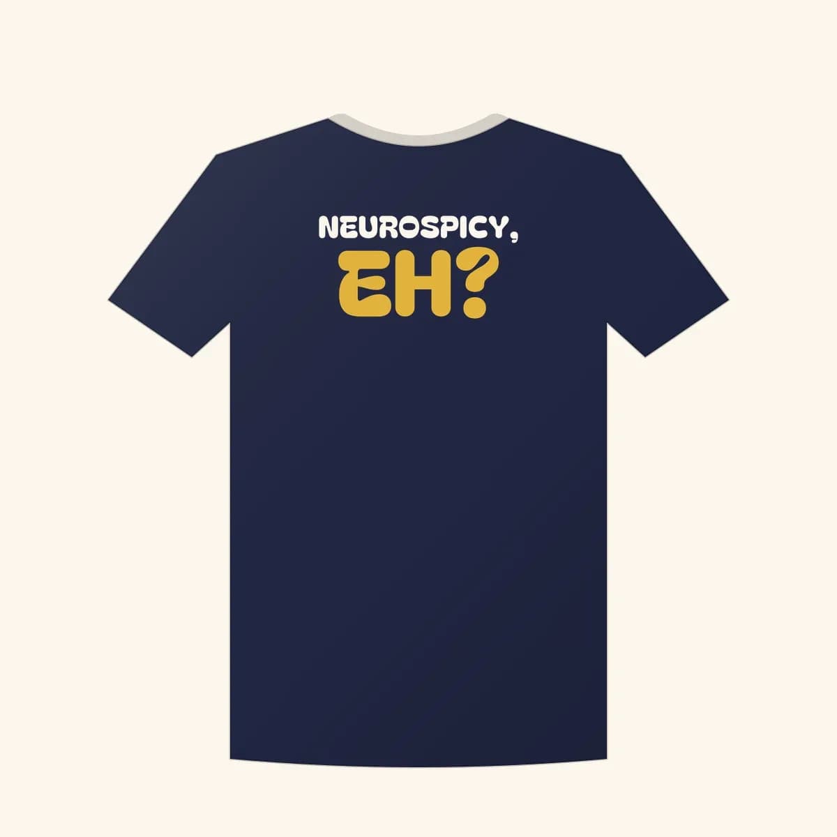 Neurospicy, Eh? Classic Tee in Navy