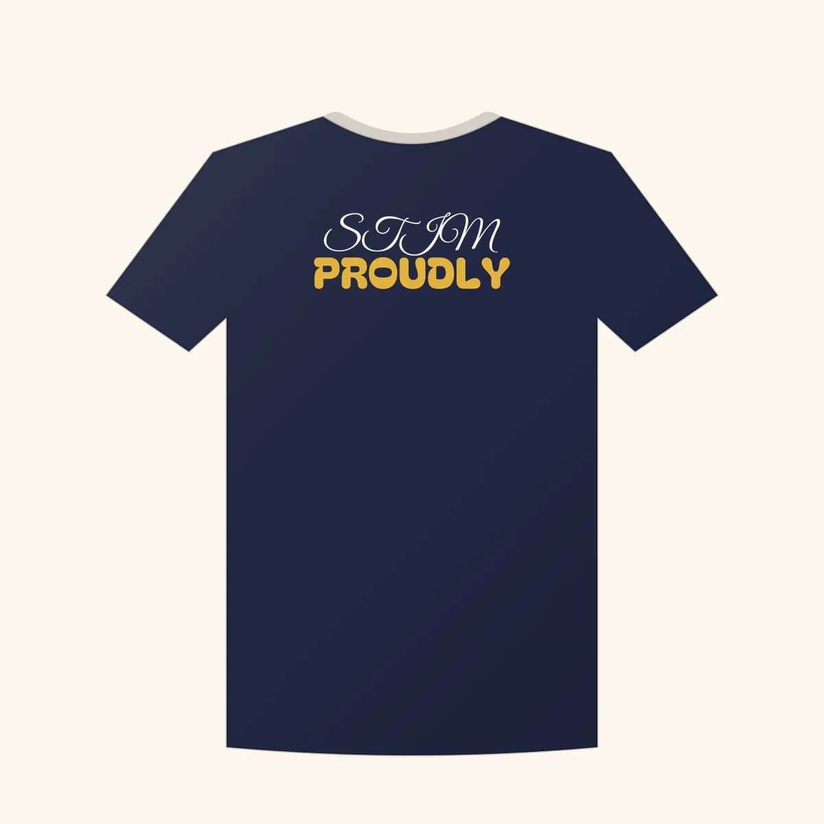 Stim Proudly Classic Tee in Navy