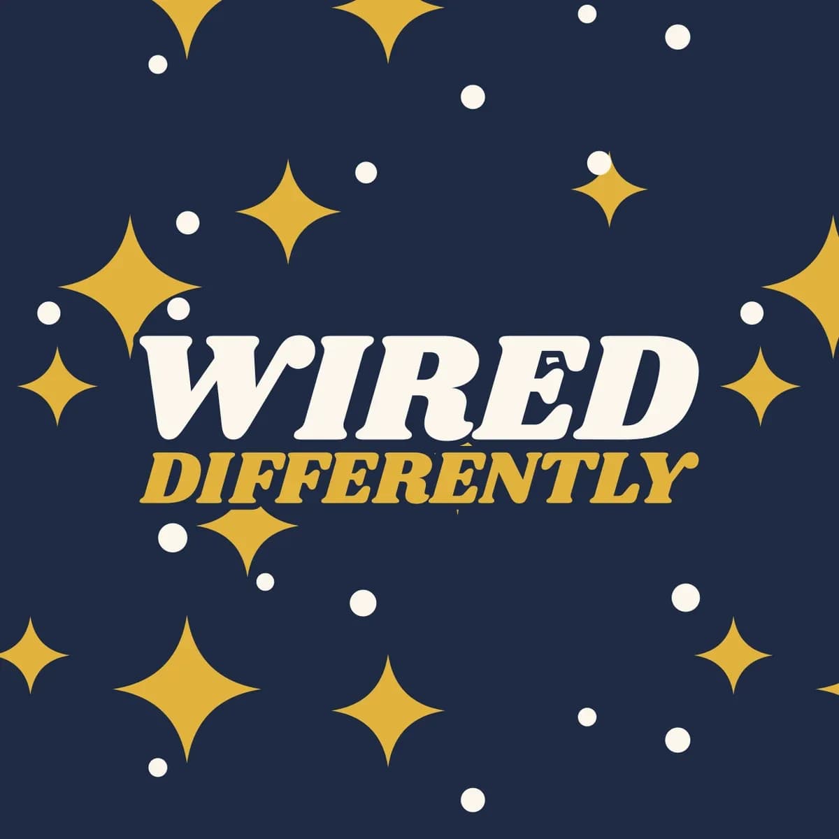 Wired Differently iPhone Case in Gold Stars